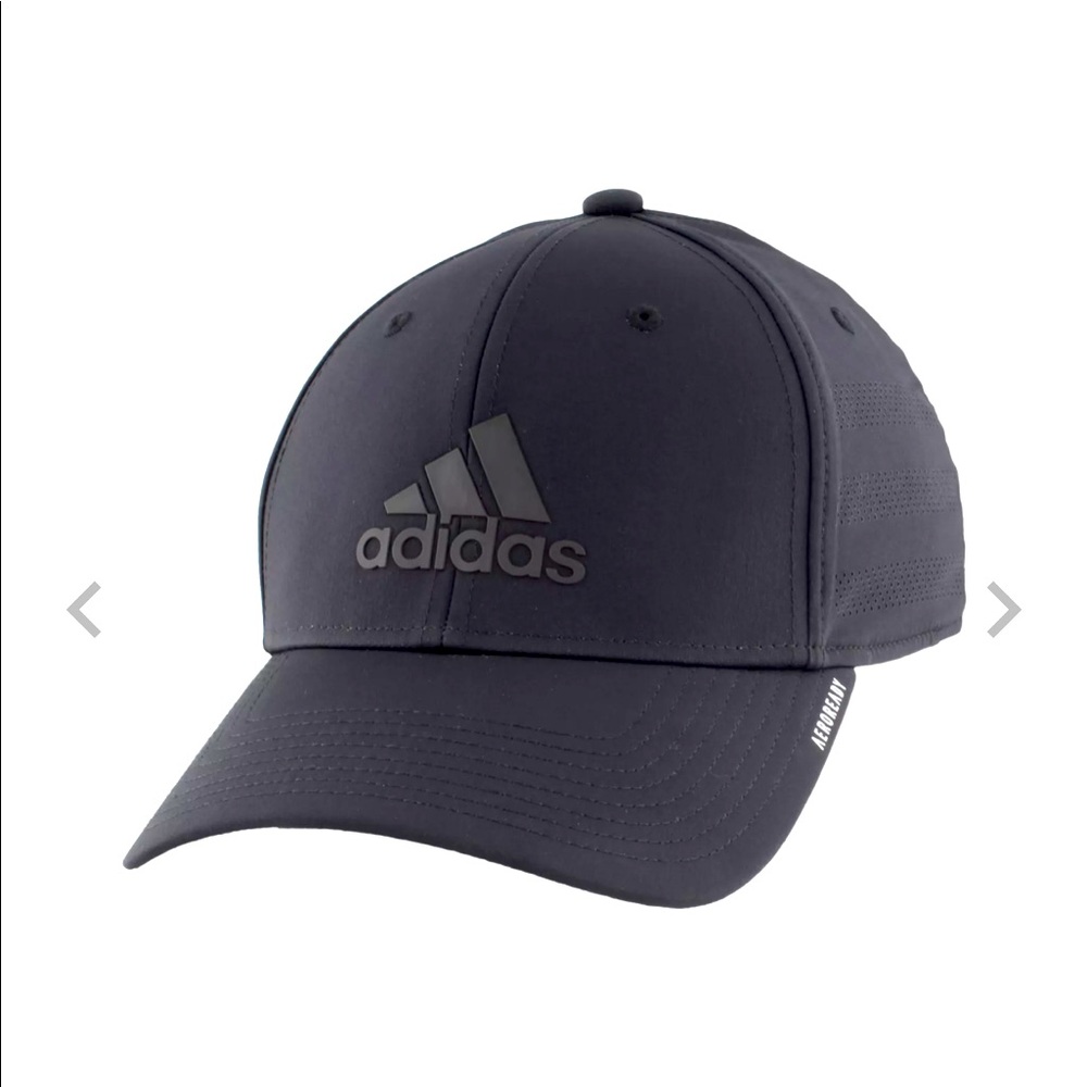 adidas Men’s Gameday III Stretch-Fit Onix Cap S/M